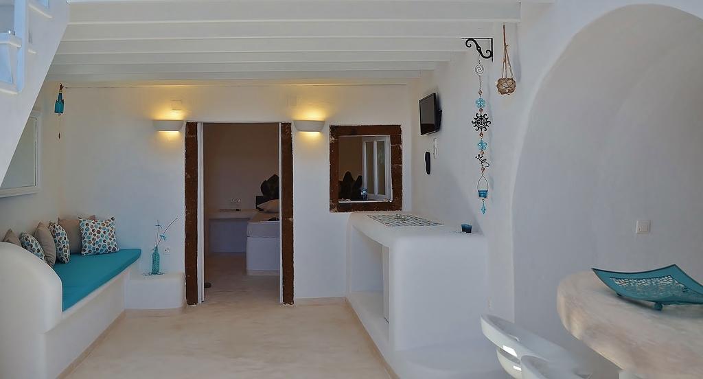 Villa 2 Chambres de Luxe avec Bain à Remous Privé - Vue sur Caldera