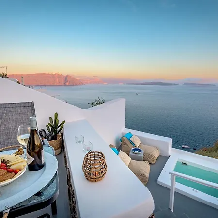 Amazing View Villa Oia With Jacuzzi-2