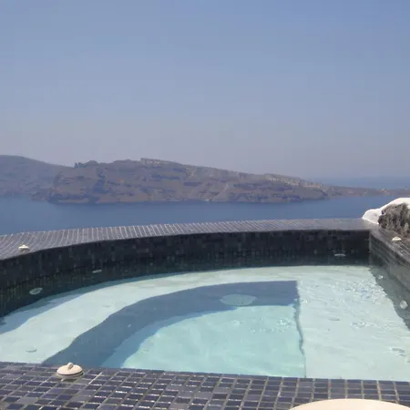 Captain John Oia Cave Houses-Sunset,Volcano & Caldera Views-3