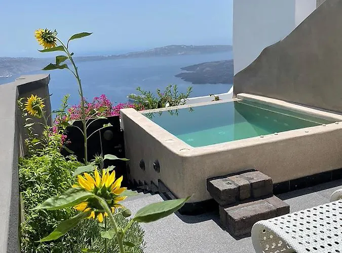 Luxury Villa Blue Dome Santorini Imerovigli