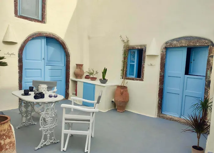 Haustierfreundliches Assyrtiko By A Terre Cave Villas Ia