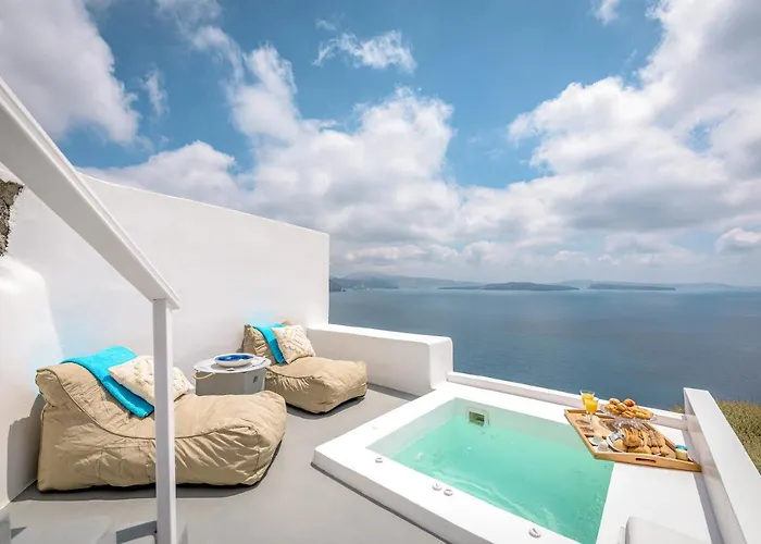Amazing View Villa Oia With Jacuzzi admite animales