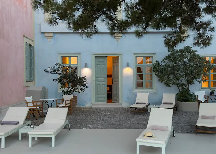 Hoteles de lujo en Fira (Santorini)