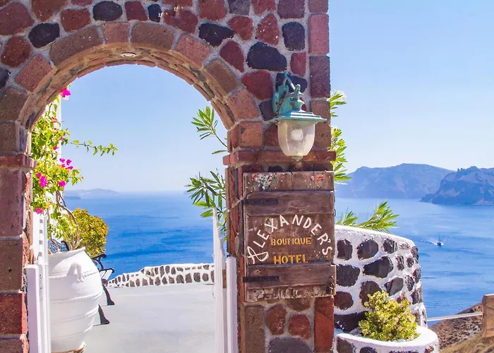 Hoteles Boutique en Oia (Santorini)