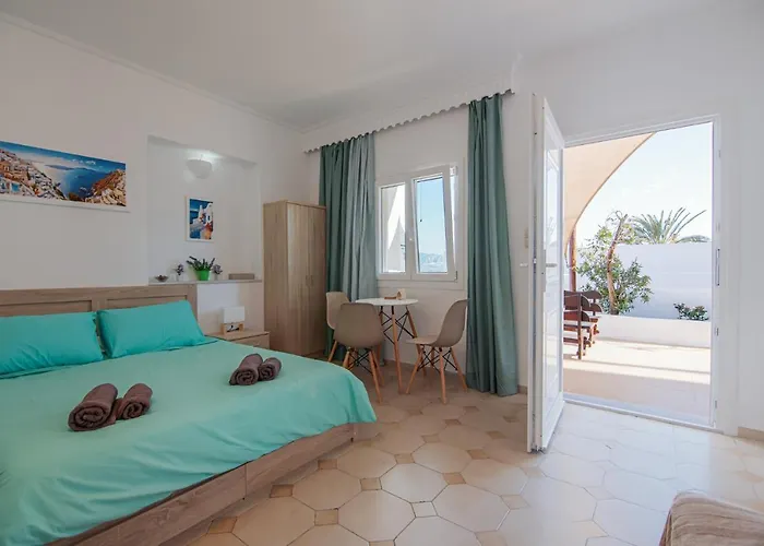 Appartement The Garden View à Fira  acceptant les animaux