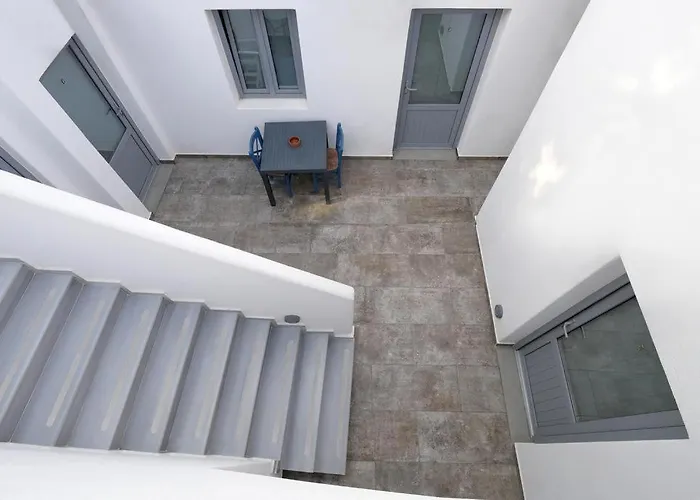 Haustierfreundliches Santorini Blue Dome Rooms Perissa 