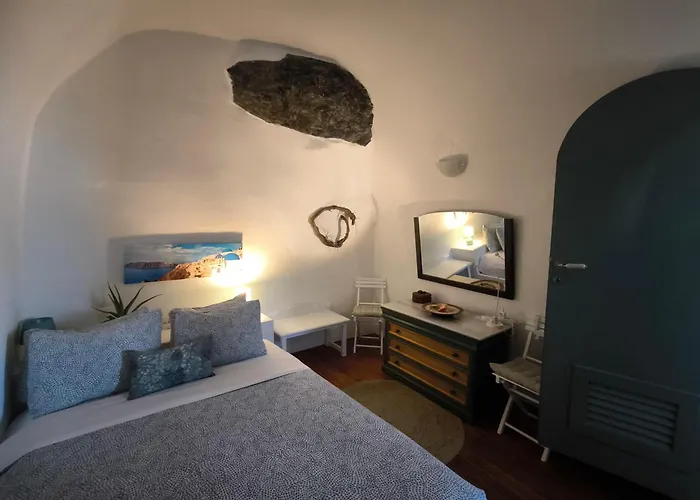 Ferienwohnung Elias Cave House 270O Caldera View Oia