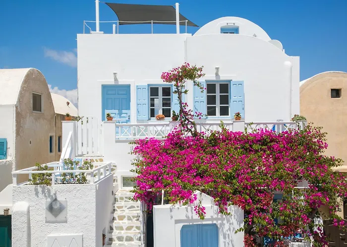 Evilio Houses Oia  acceptant les animaux