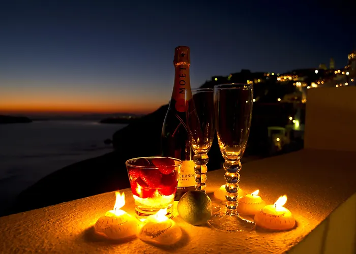 Hoteles de Lujo en Fira (Santorini) cerca de Volcán de Santorini