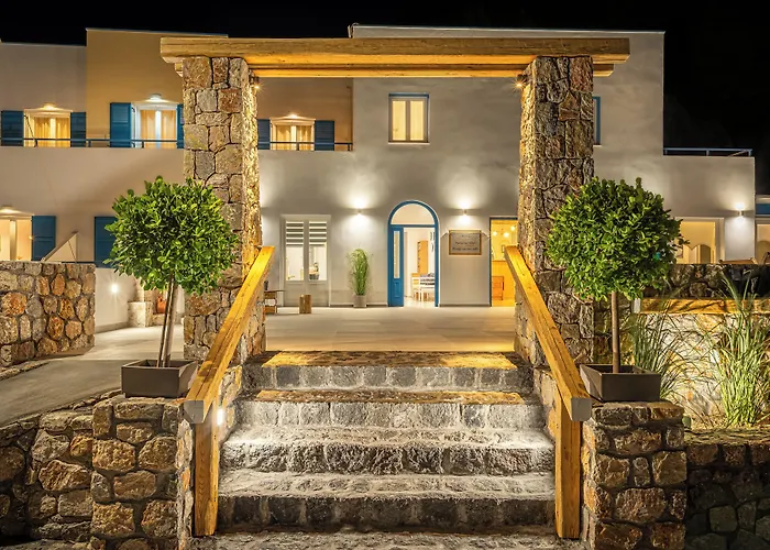 Hoteles Románticos en Perissa (Santorini) 