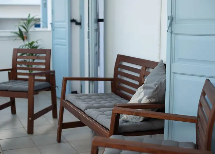 Appartement Harmonia House à Kamári acceptant les animaux